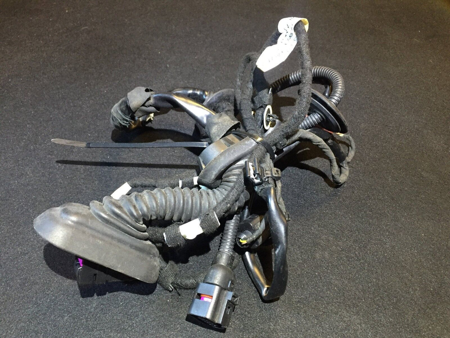 03 04 05 06  Audi A8 D3 Rear Left Driver Door Wire Harness 4e4971687 OEM