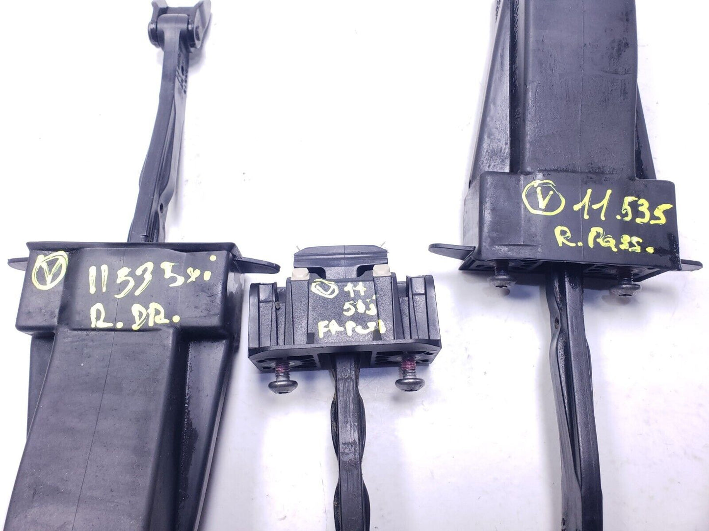 09 10 11 12 13 BMW 535xi Door Hinge Check Strap Stop Stopper 3pcs OEM