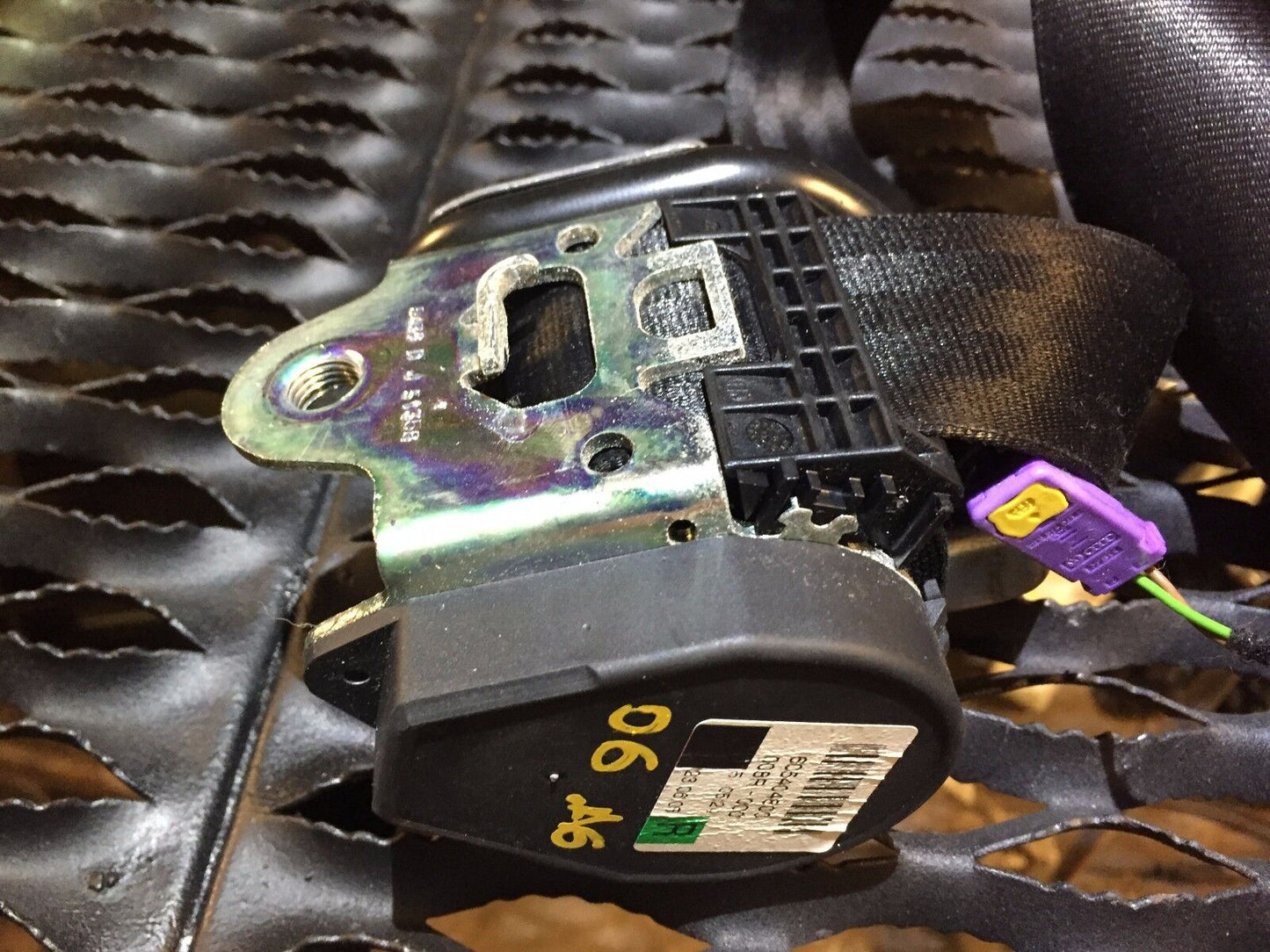 05 06 07 08 Audi A6 C6 Sedan Right Front Pass Seat Belt Retractor 4f0857706 OEM