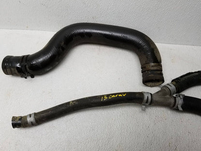 11 12 13 Dodge Grand Caravan 3.6l Coolant Hose Pipe Line 2pcs OEM