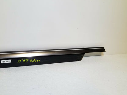 11 12 13 14 15  Audi Q7 Pass Side Rear Door Window Belt Seal Molding OEM 87k
