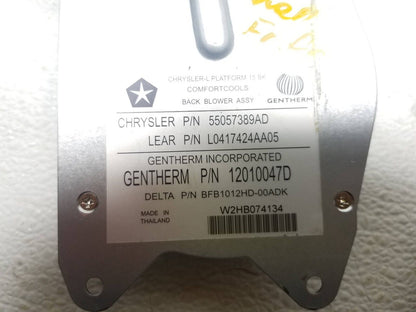 15 16 17 18 Dodge Challenger Front Left Driver Seat Blower Motor Pair OEM 36k