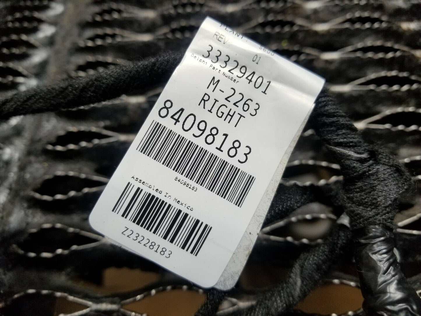16 17 18 19 Chevrolet Malibu Rear Right Passenger Side Door Wire Harness OEM 3k