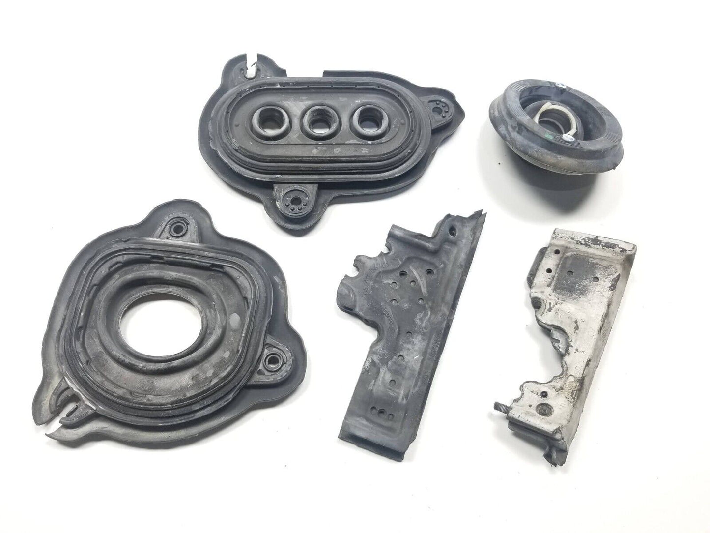 09 10 11 12 BMW 750li Engine Bay Insulation Partition Seal 5pcs OEM