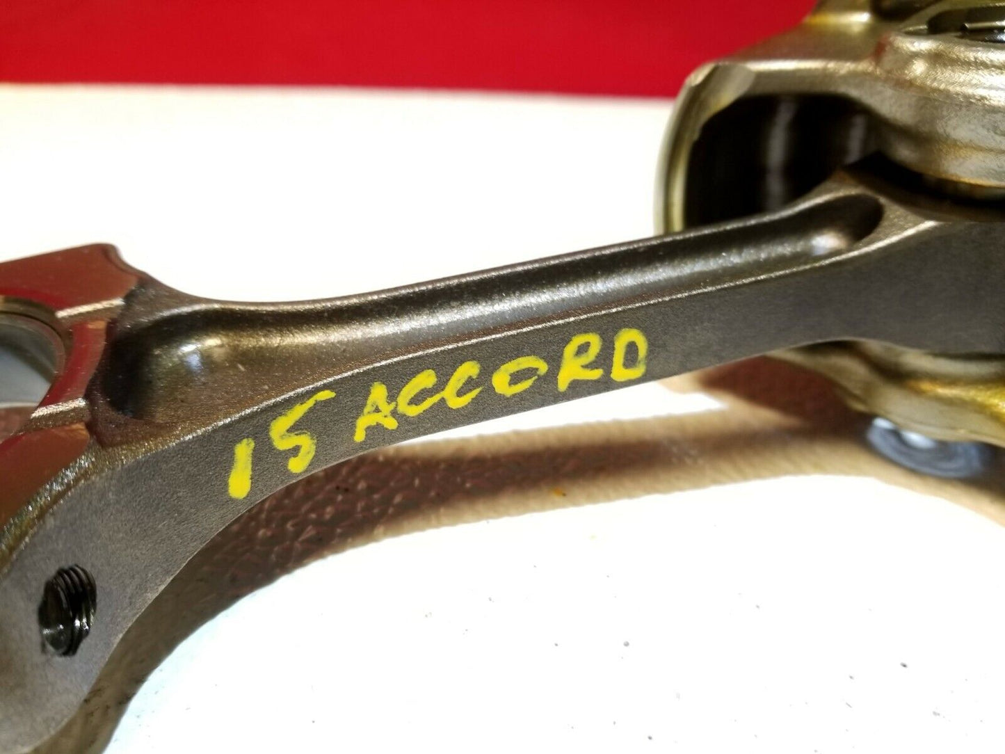 13 14 15 Honda Accord 2.4l Piston W/ Connecting Rod 4pcs OEM 87k Miles