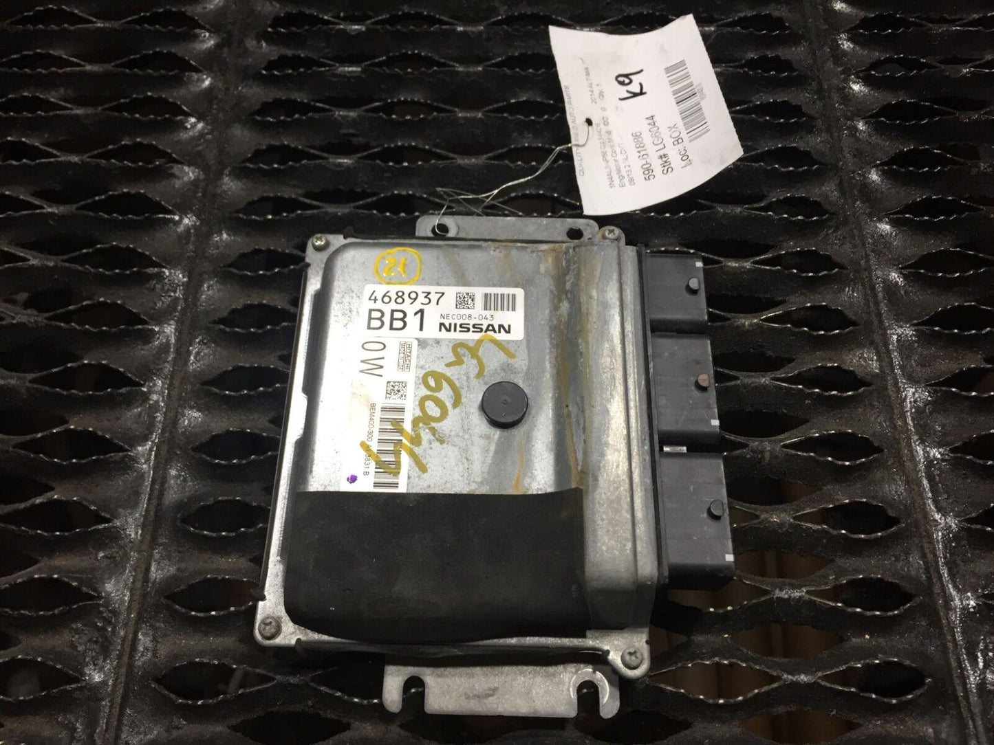 2014 Altima 2.5l Bem400-300 A1 Engine Control Ecu Ecm Module OEM N21 90k
