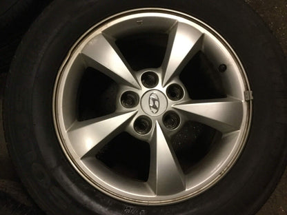 06 07 08 09 10 11 Hyundai Azera Alloy Wheel Rim & Tire 225/60 R16 4pcs OEM A8