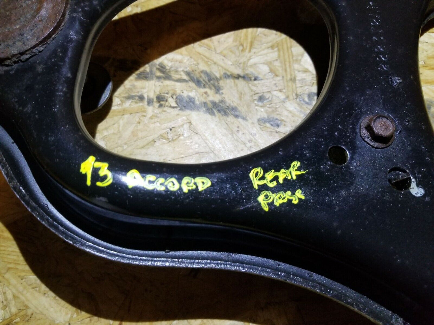 13 14 15 Honda Accord Sedan Rear Right Passenger Side Upper Control Arm OEM