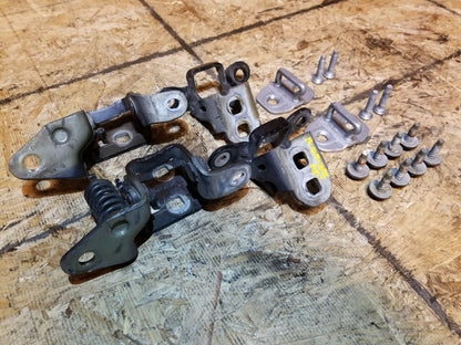 11 12 13 14 Dodge Avenger Right Pass Side Front & Rear Door Hinge W/ Striker OEM
