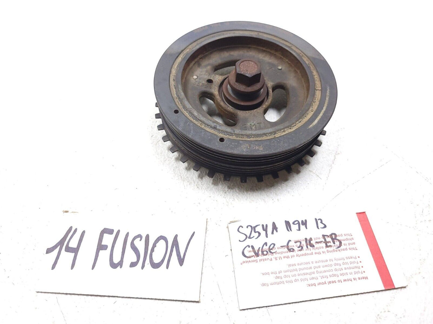 13 14 15 16 Ford Fusion Harmonic Balancer Crankshaft Pulley  2.5l OEM