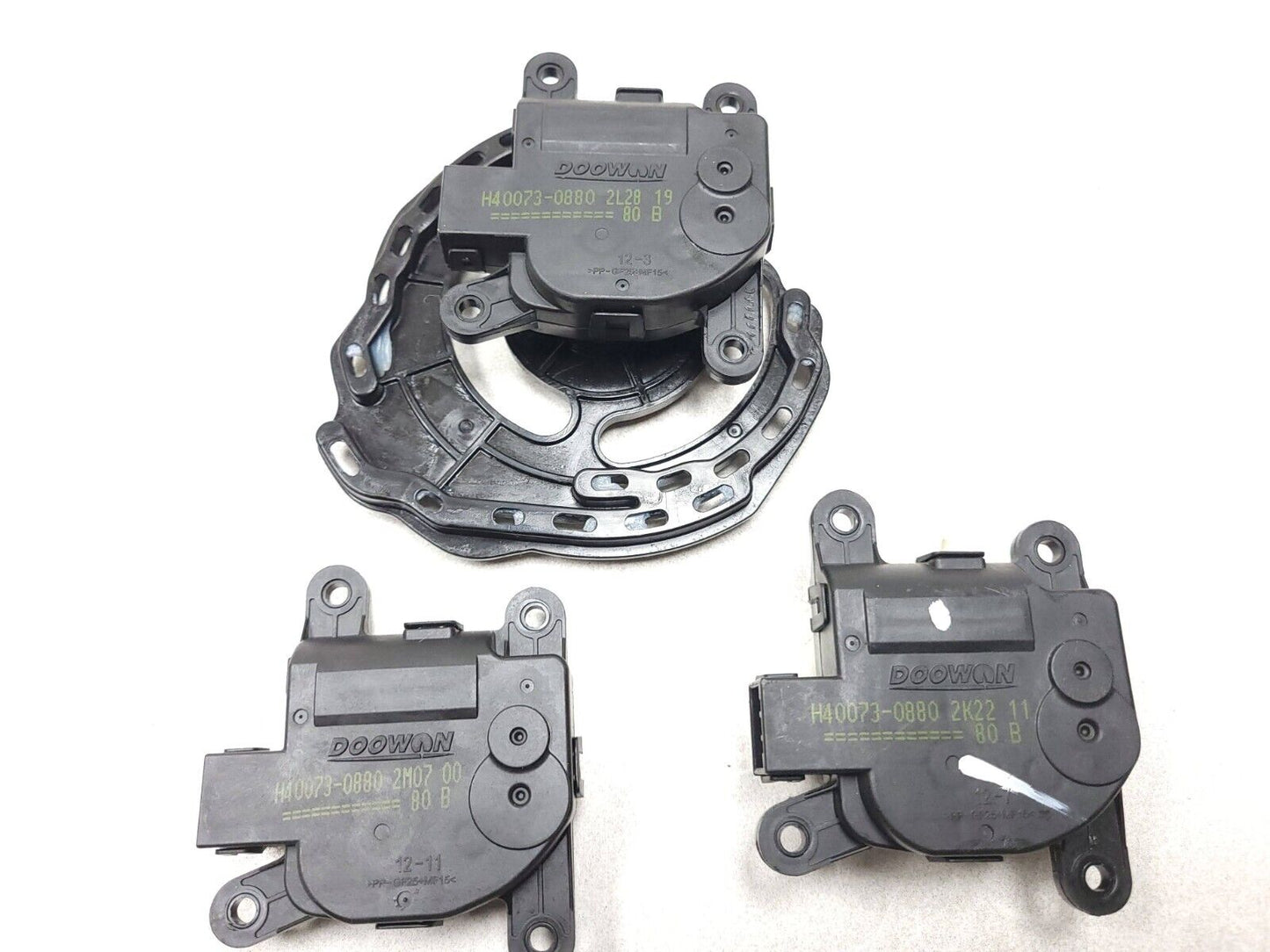 2013-2016 Genesis Coupe HVAC Flap Door Actuator Motor 3pcs OEM