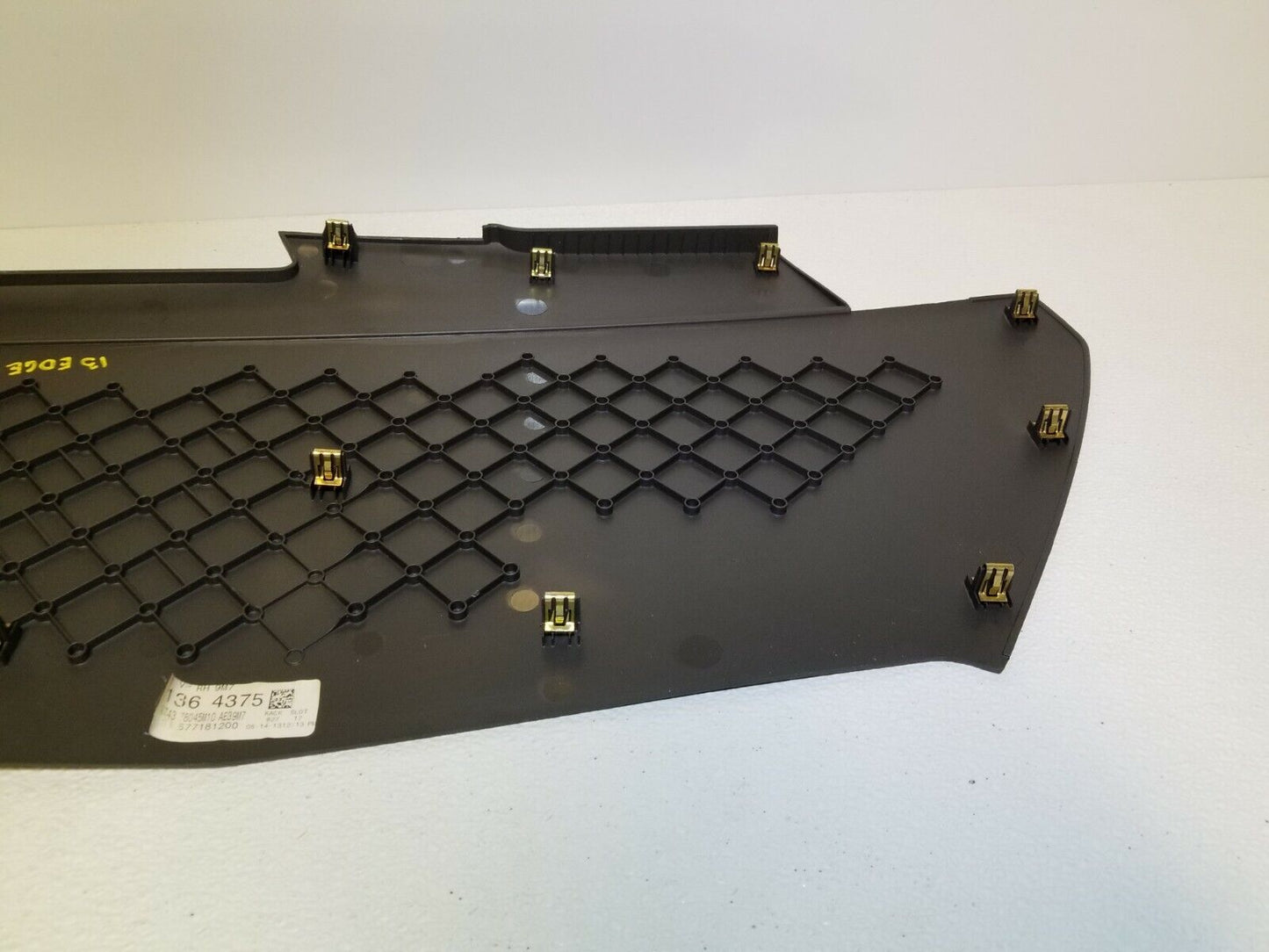 11 12 13 14 Ford Edge Center Console Right Pass Side Cover Trim Panel OEM 43k