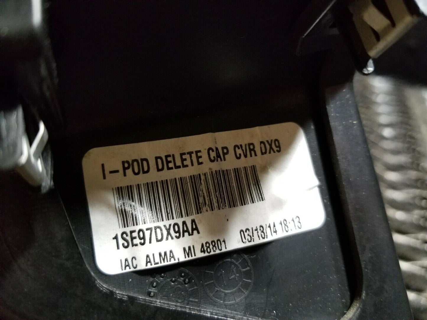 14 2014 Dodge Grand Caravan Upper Glove Box Compartment OEM 34k