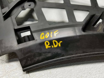 2006 2007 2008 2009 Volkswagen Rabbit GTI Rear Bumper Guide Bracket Pair OEM