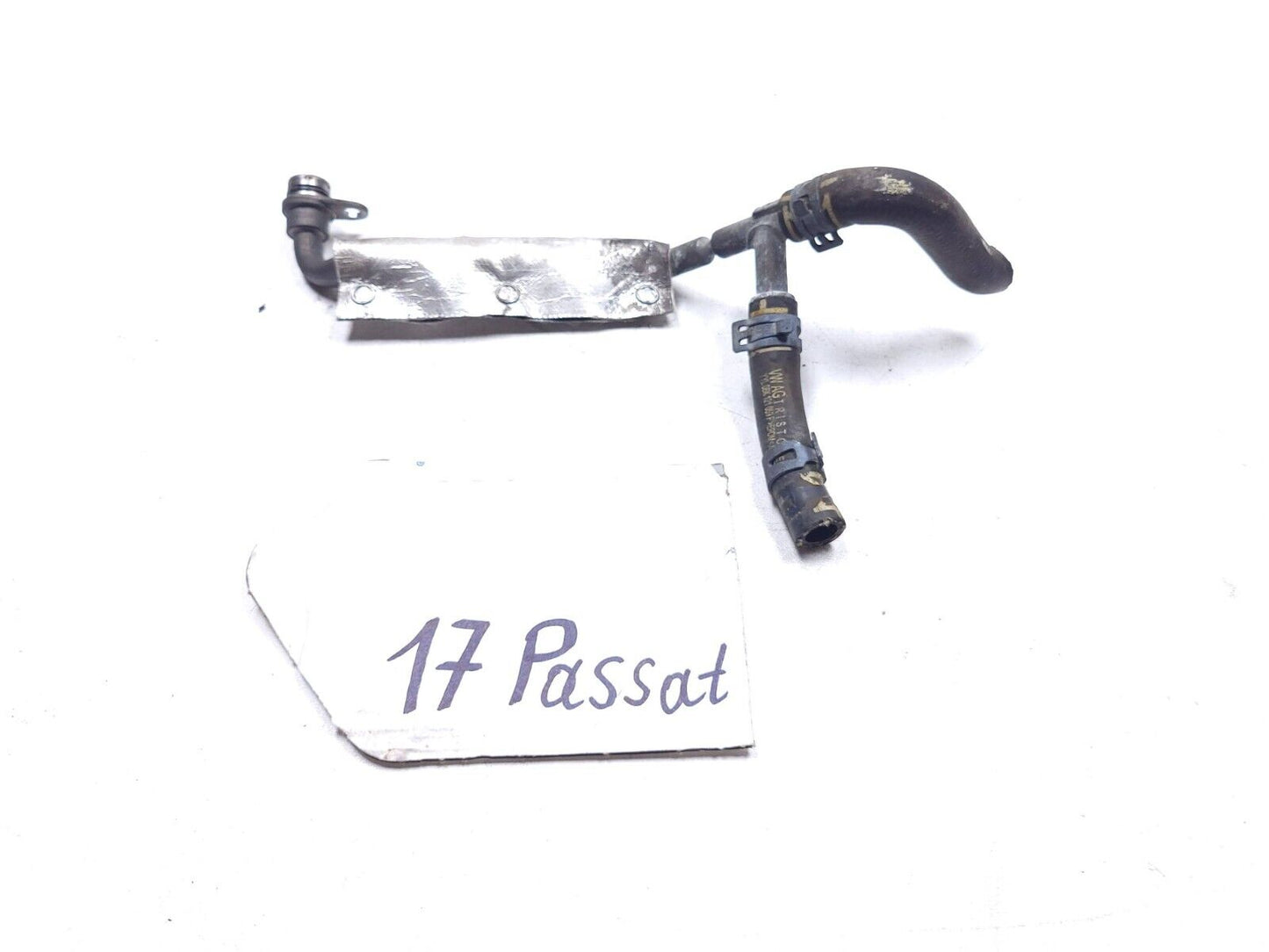 14-17 Volkswagen Passat Engine Coolant Hose Line Pipe Tube 1.8t OEM