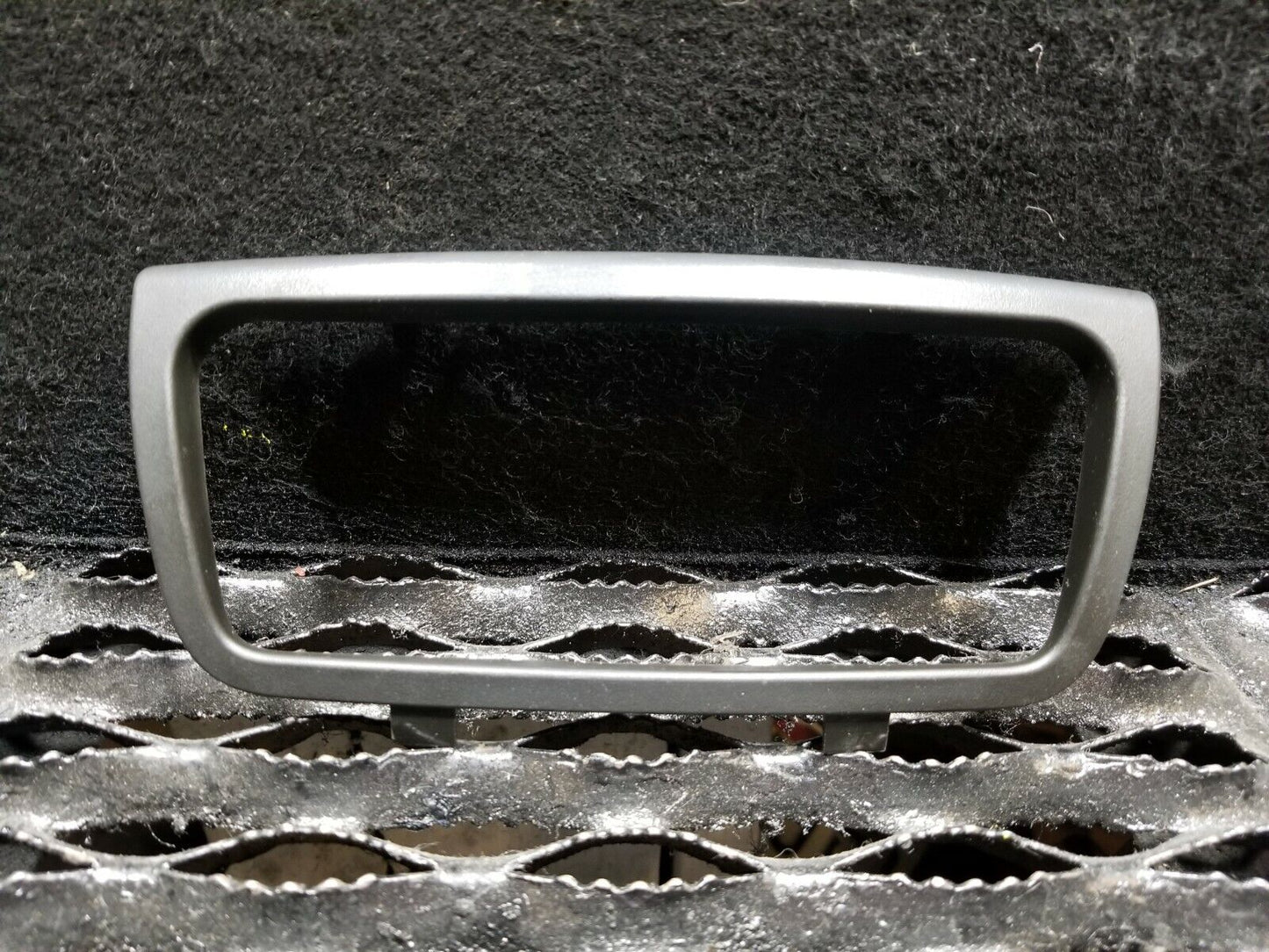 13 14 15 GMC Acadia Center Console Rear Power Outlet Trim Cover Bezel OEM