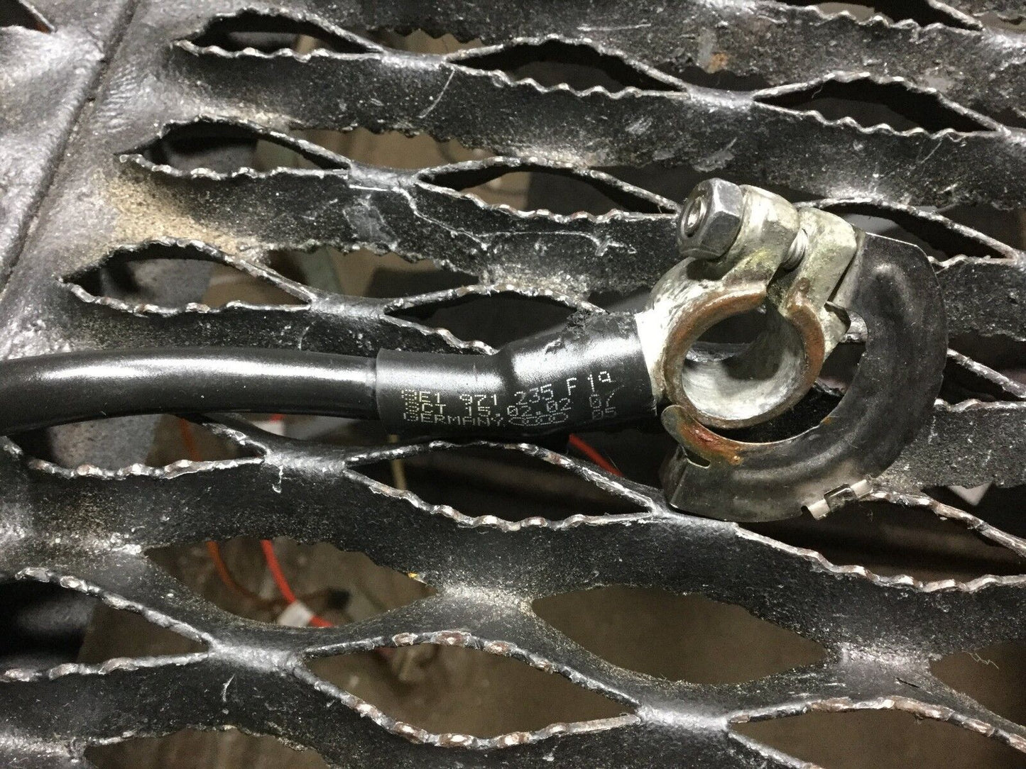 04 05 06 07 Audi A4 Cabriolet Battery Terminal Ground Cable 8e1971235f OEM