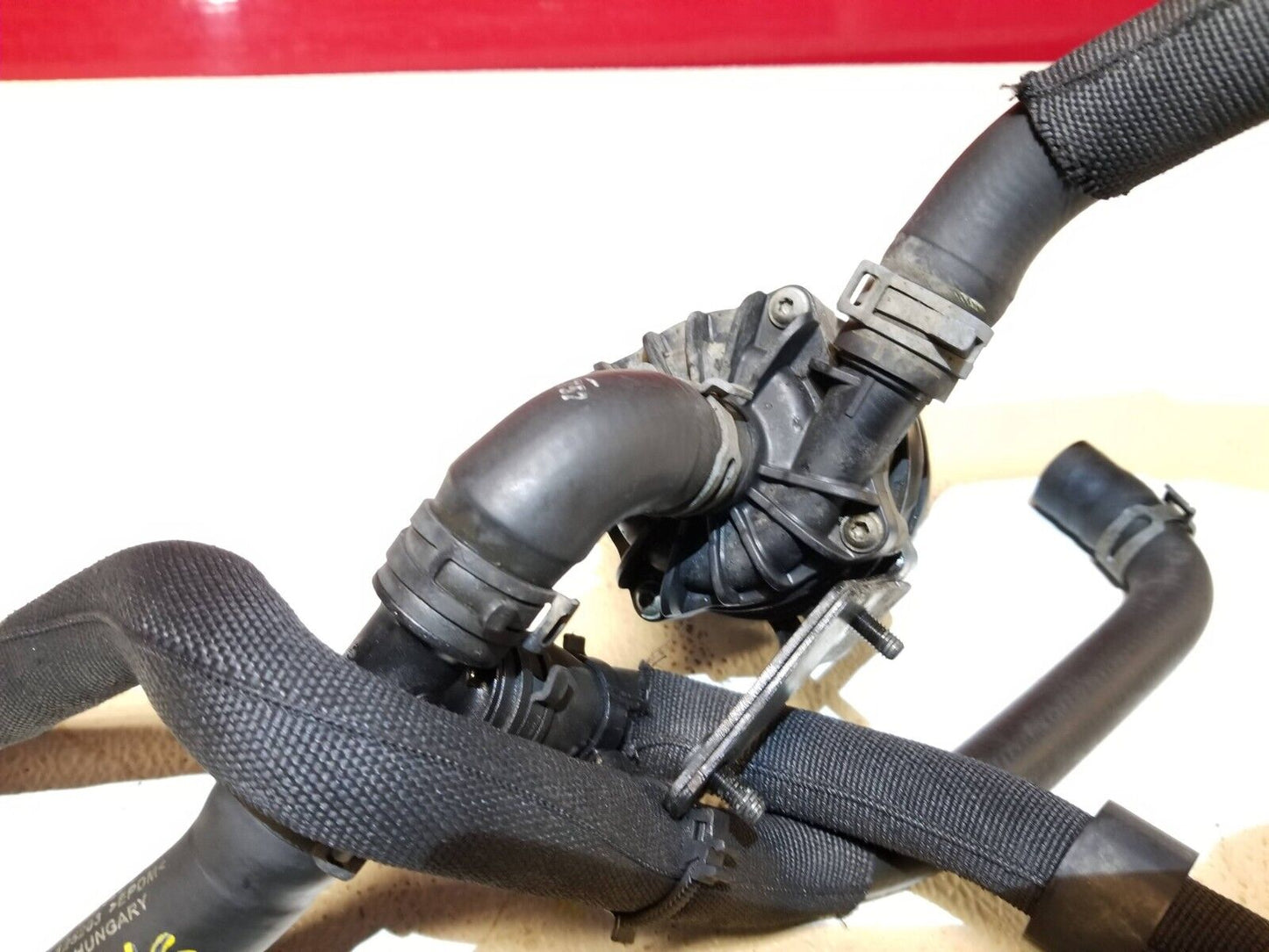 12 13 14 15 Audi A6 C7 Engine Auxiliary Coolant Water Pump W/ Hose 8k0965567 OEM