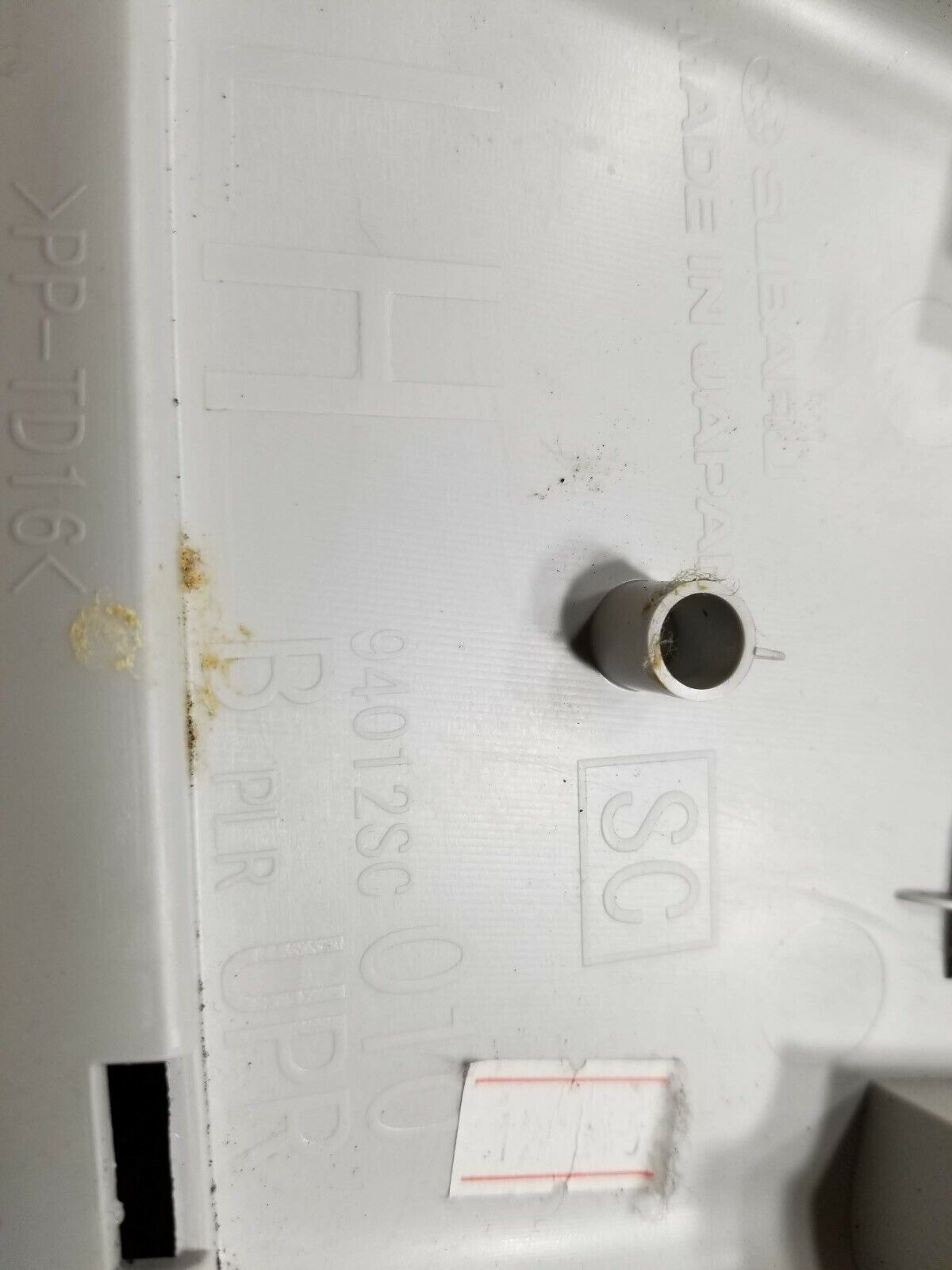 11 12 13 Subaru Forester Driver Left B Pillar Trim Cover Panel OEM 33k