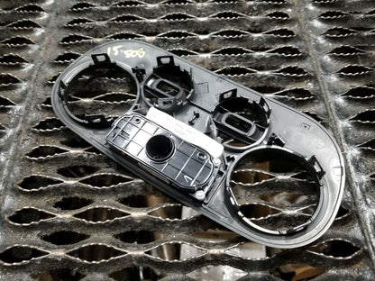 14 15 16 Fiat 500 Abarth Center Dash Trim HVAC Bezel W/ Heated Switch OEM 12k