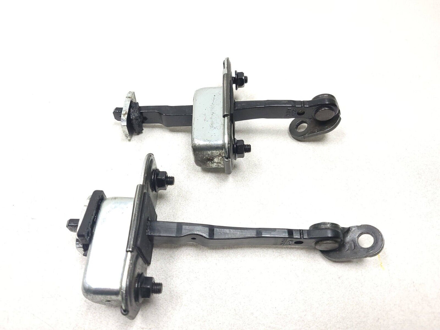 2013-2016 Genesis Coupe Door Checker Hinge Arm Stopper Left & Right Pair OEM