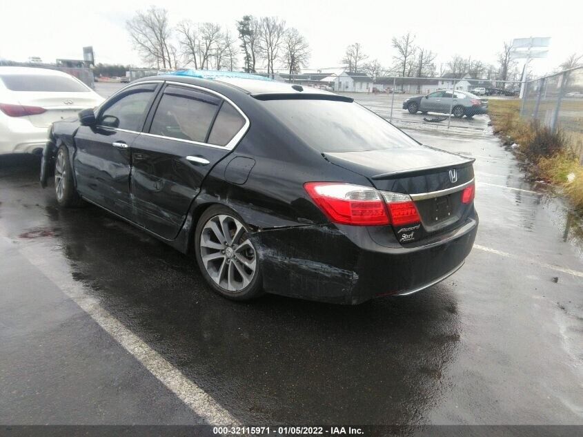 13 14 15 Honda Accord Rear Left Driver C Pillar Lower Trim Cover OEM 54k Miles