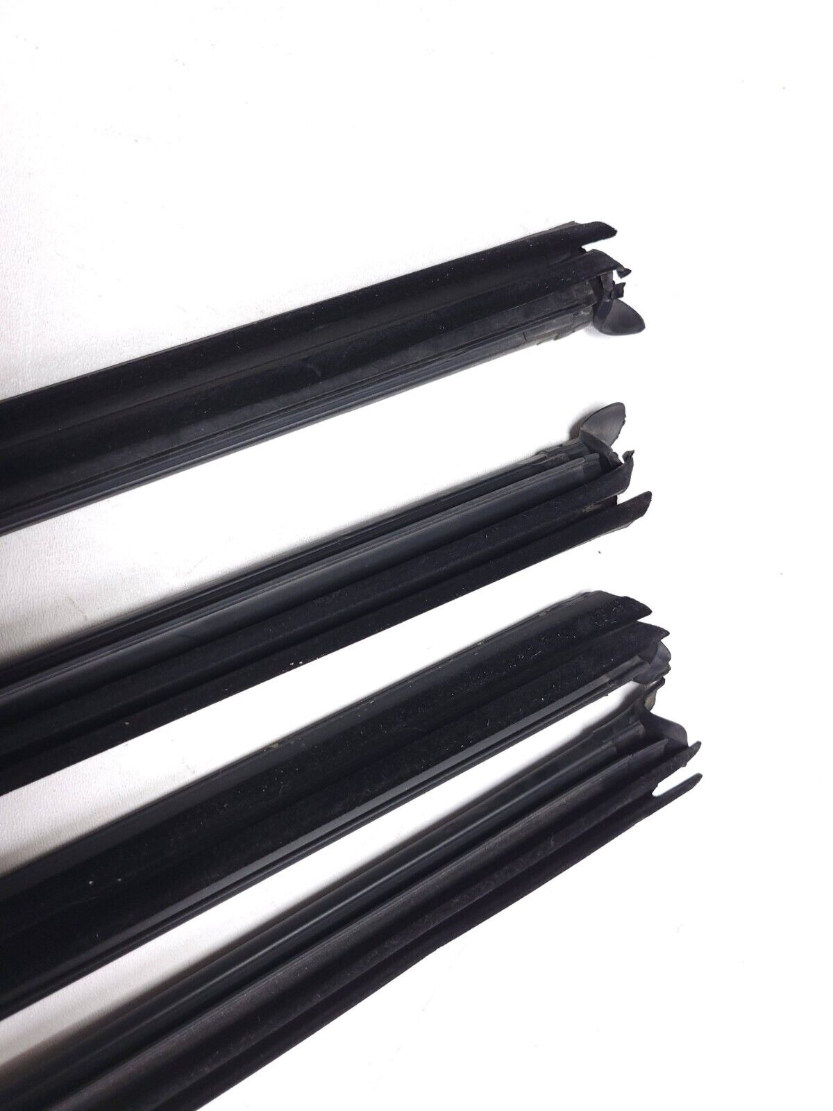 12-19 Volkswagen Passat B7 Door Window Inner Weatherstrip Seal 4pcs OEM