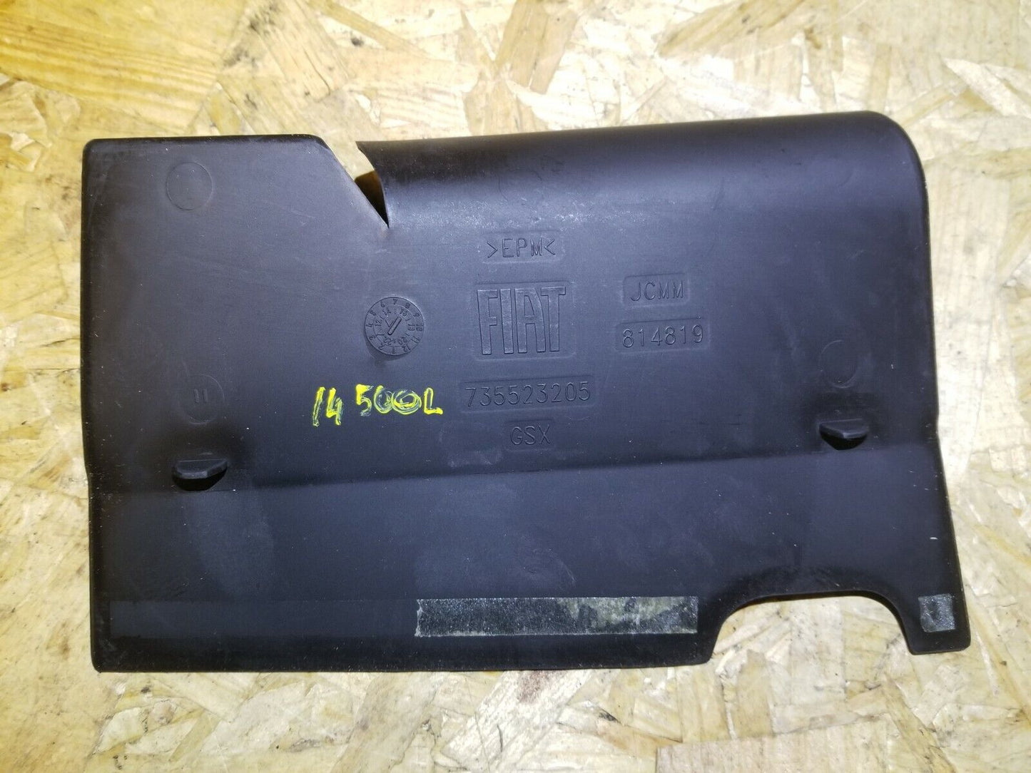 14 15 16 17 Fiat 500l Dash Glove Box Storage Insert Cover OEM