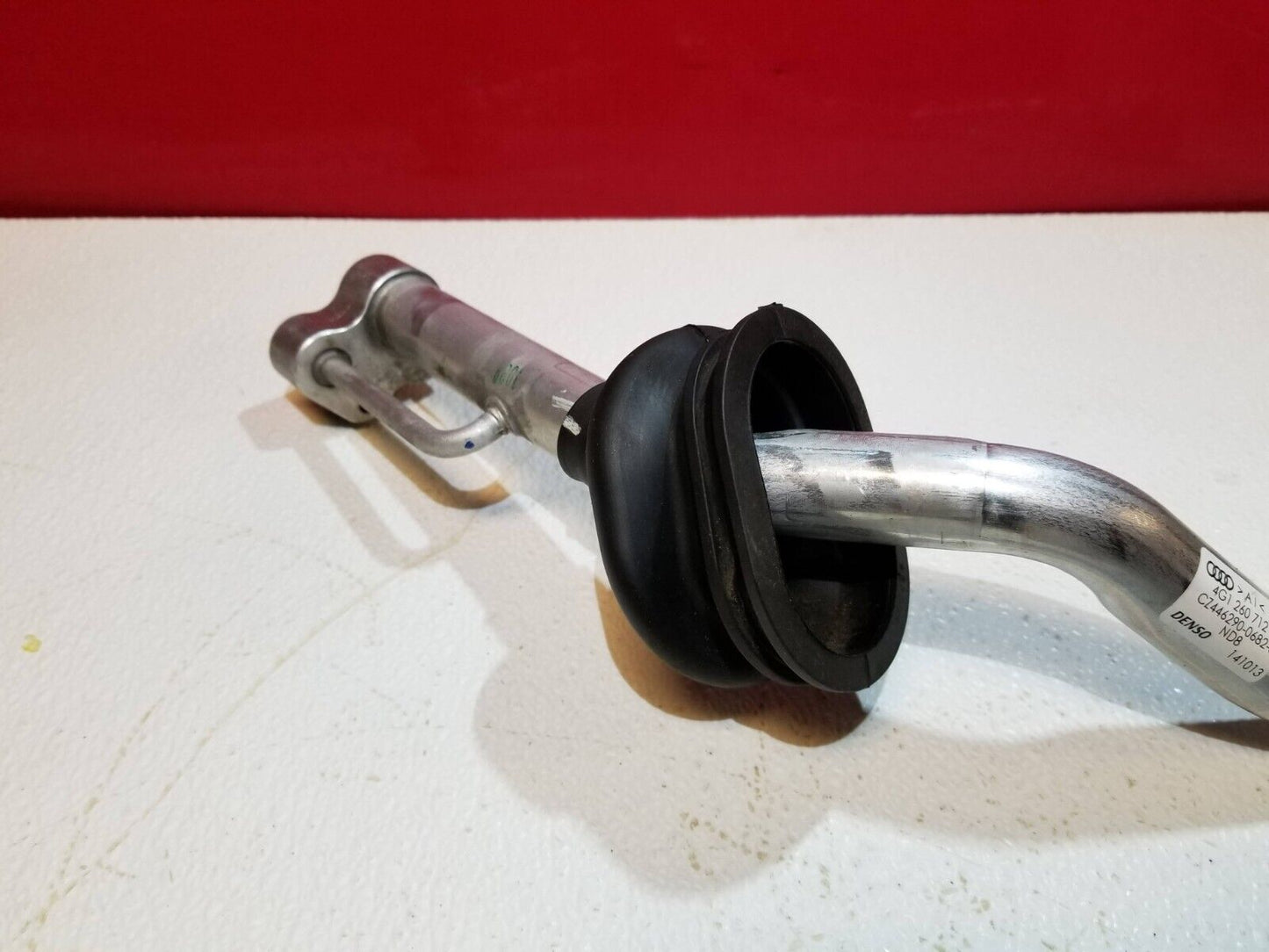 12 13 14 15 Audi A6 3.0t A/c Evaporator Tube Hose Line Pipe 4g1260712d OEM