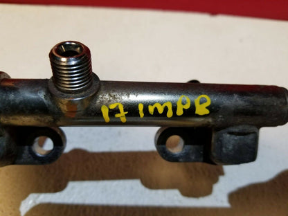 17 18 19 Subaru Impreza 2.0l Fuel Rail W/ Ingectors 2pcs OEM 64k