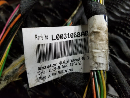 06 07 08 09 10 11 Cadillac DTS Roof Liner Wire Harness OEM