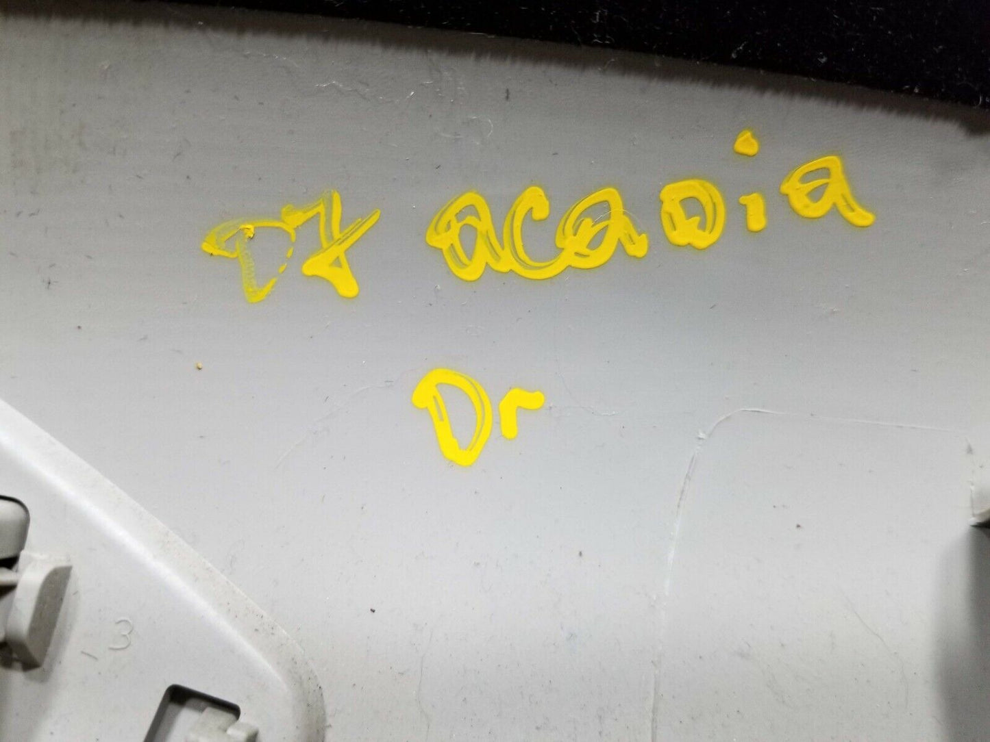 07 08 09 10 11 12 GMC Acadia Driver Left Interior Windshield A Pillar Trim OEM