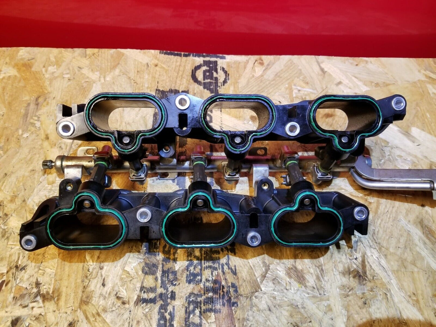 06 07 08 09 Mercury Milan 3.0l Fuel Rail W/ Intake Manifold OEM 71k