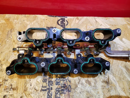 06 07 08 09 Mercury Milan 3.0l Fuel Rail W/ Intake Manifold OEM 71k