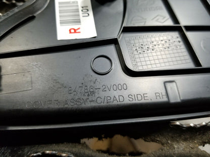 12 13 14 15 16 Hyundai Veloster Dash End Cap Cover Right Pass Side OEM