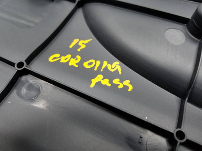 14 15 16 Toyota Corolla Front Right Passenger Seat Side Trim Cover 3pcs OEM