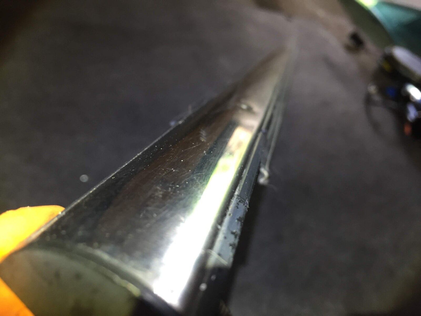 04 -11 Lincoln Town Car Rear Left Door  Window Exterior Trim Bezel Moulding OEM