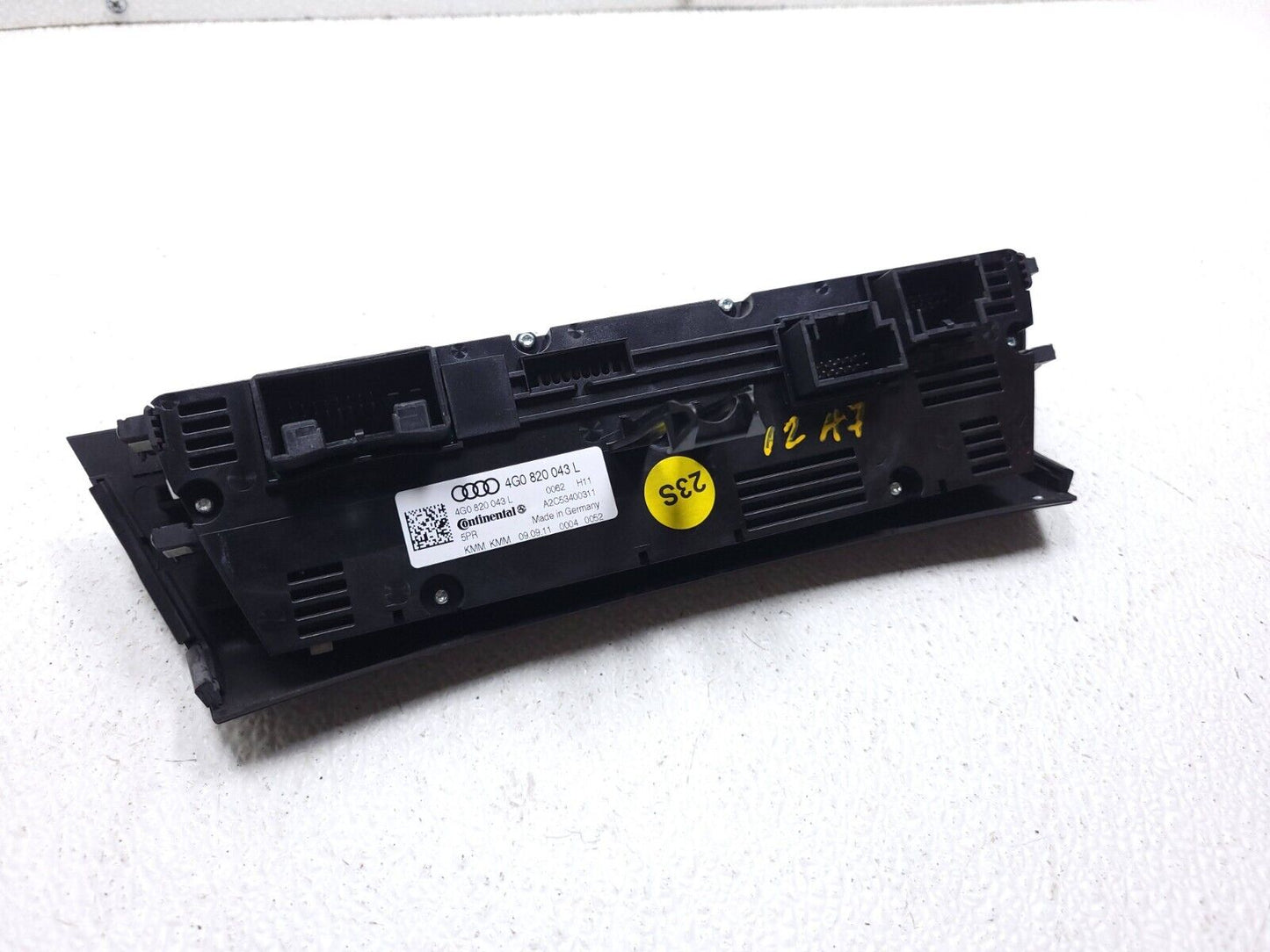 12 13 14 15 16 17 Audi A7 A/c Heater Climate Control Switch Panel 4g0820043l OEM
