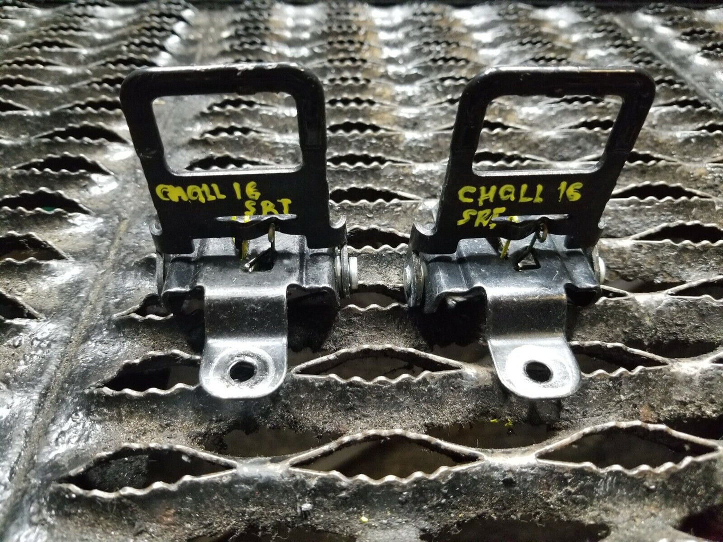 16 17 Dodge Challenger SRT Trunk Cargo Hook 2pcs OEM 12k