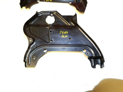 03 04 05 06 Audi A4 B6 3.0l Inner Timing Belt Cover Left & Right Pair OEM