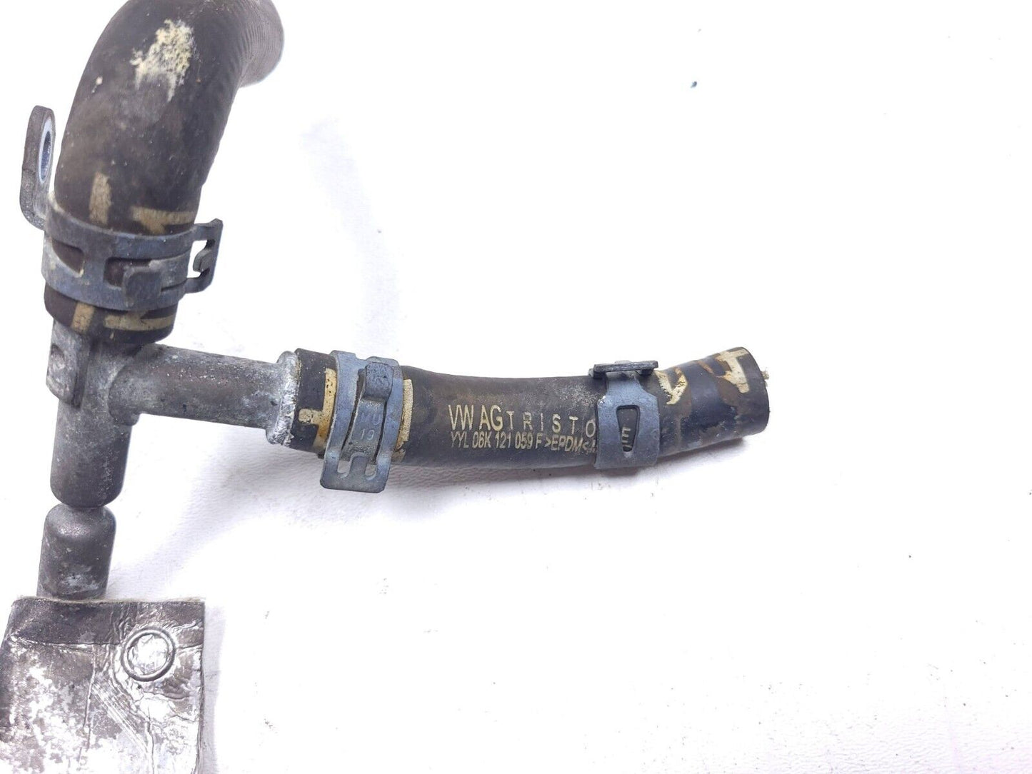 14-17 Volkswagen Passat Engine Coolant Hose Line Pipe Tube 1.8t OEM