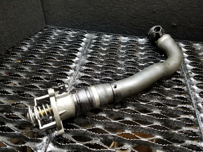 06 07 08 09 10 BMW 650i E63 At Radiator Lower Water Hose Pipe OEM