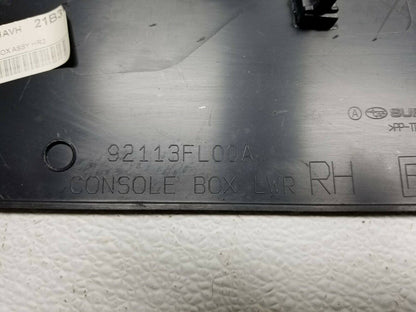 17 18 19 Subaru Impreza Sport Lower Console Box Trim Right Pass OEM 64k Miles