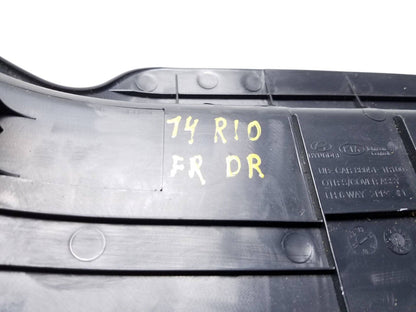 12 13 14 15 Kia Rio Front Left Driver Seat Side Trim Cover OEM