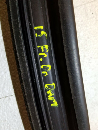 13 14 15 16  Dodge Dart Front Left Driver Door Run Glass Weather Strip OEM 76k