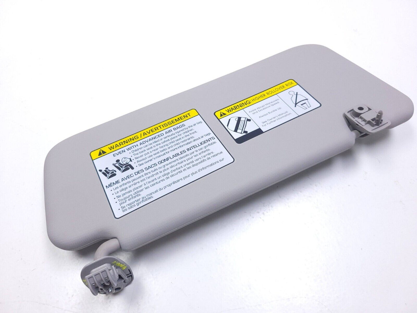 18-21 Hyundai Kona Sun Visor Driver Side Left *no Mirror Glass* OEM