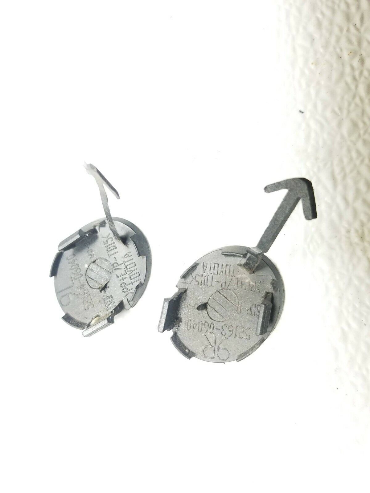 12 13 14 Toyota Camry Tow Hook Cap Cover 2pcs OEM 94k