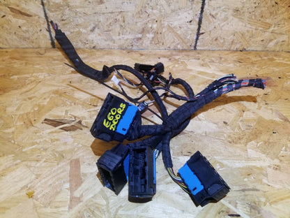 04 05 06 07 BMW 530xi E60 Door Wire Harness Connecting Plug 4pcs OEM