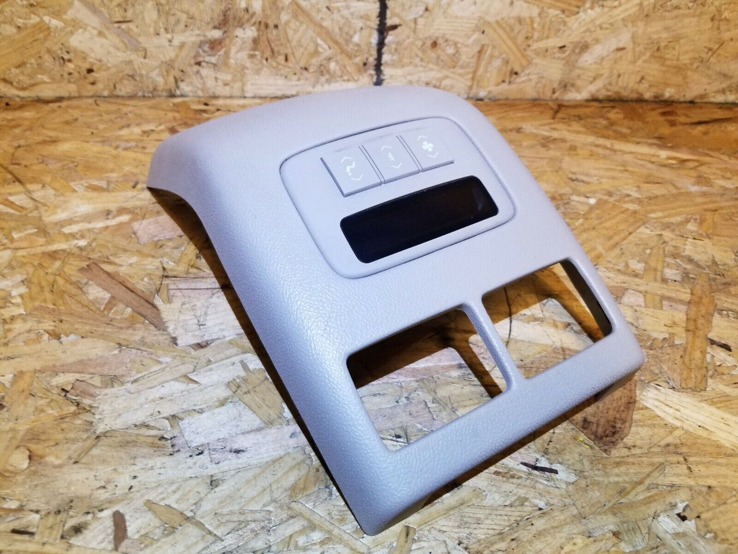 06 07 08 09 10 11 Cadillac DTS Rear Climate Control Panel Temperature W/trim OEM