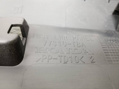 16 17 18 19 20 Honda Civic Sedan Centerconsole Lower Trim Cover 77310-tba OEM